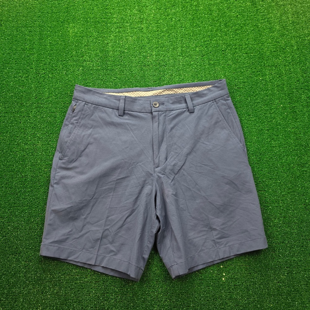 Vineyard Vines OTG Stillwater Performance Golf Shorts Mens 32 Blue Preppy